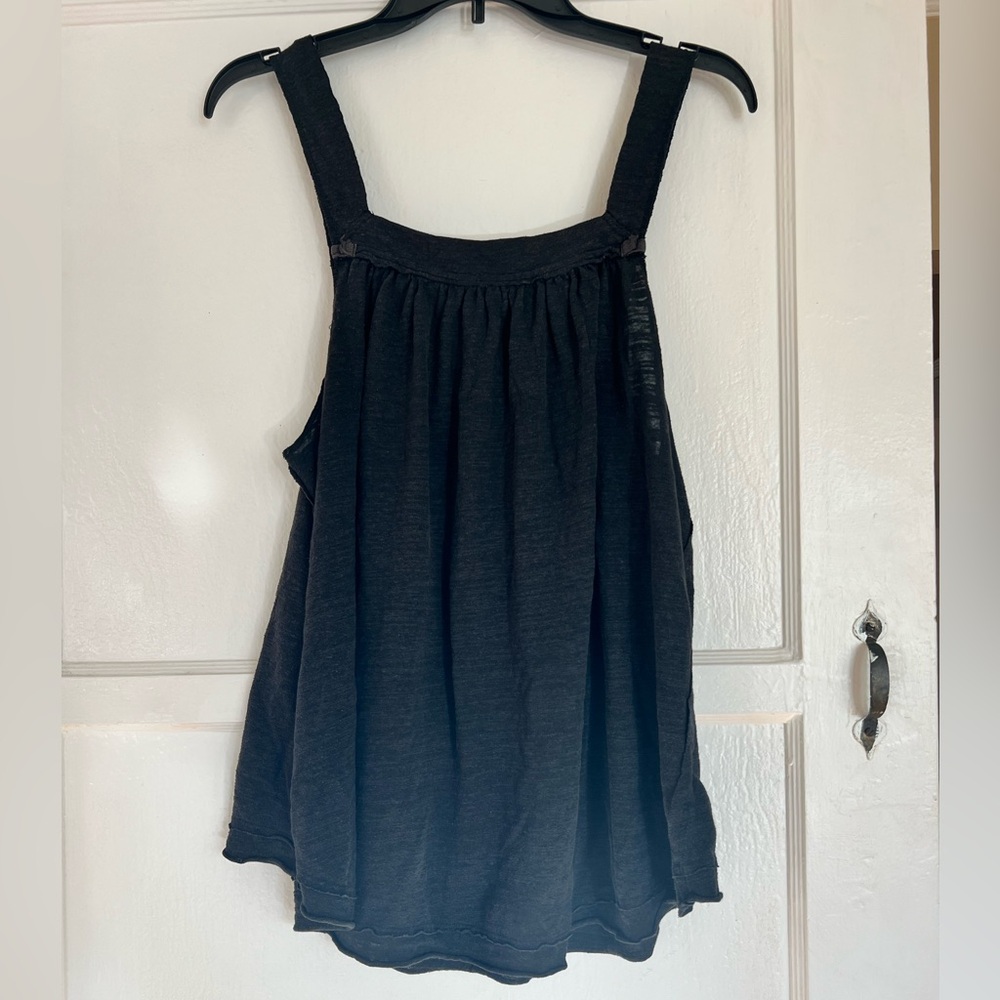 Free people - We The Free Black Tank Top - large